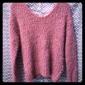 Brand new pink sweater, no tags.